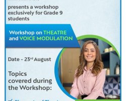 Workshop on Theatre and Voice Modulation